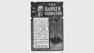 Advertisement for the Barker Vibrator by James Barker in Philadelphia, 1906.