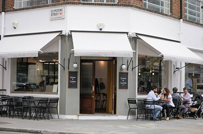 Clipstone Restaurant, London