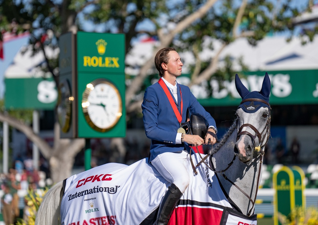 Martin Fuchs and Leone Jei, the new Rolex Grand Slam contenders.