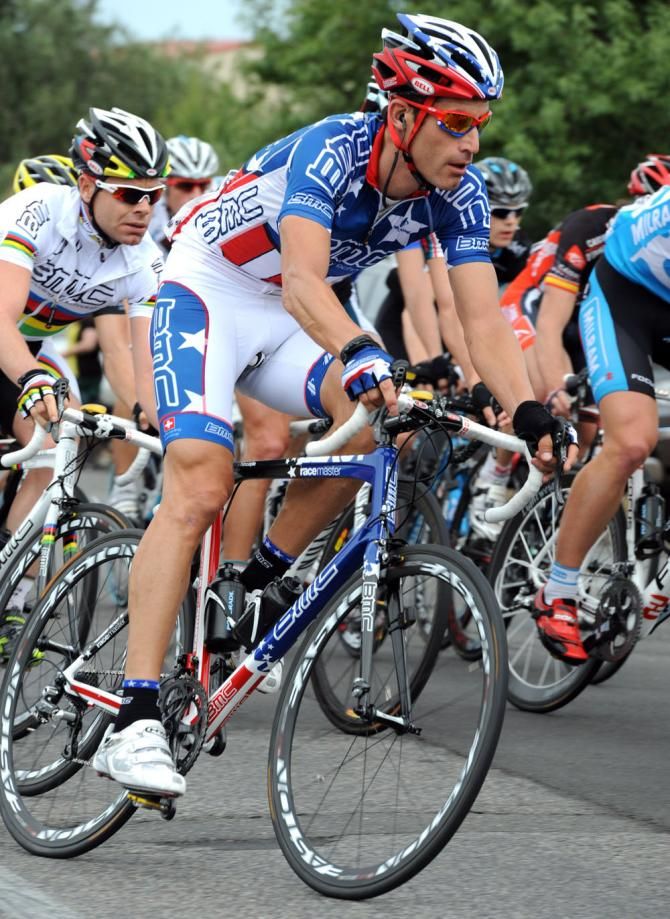 Former US road champion George Hincapie