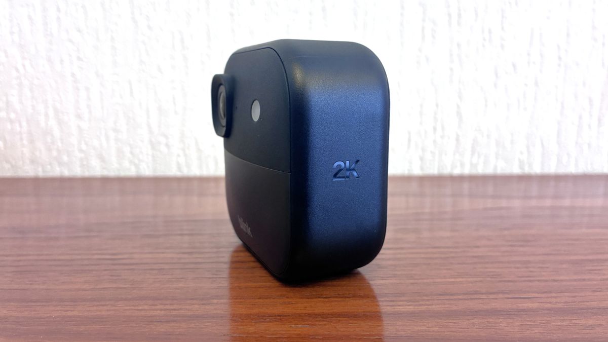 Three-quarter view of Blink Outdoor 2K+ security camera