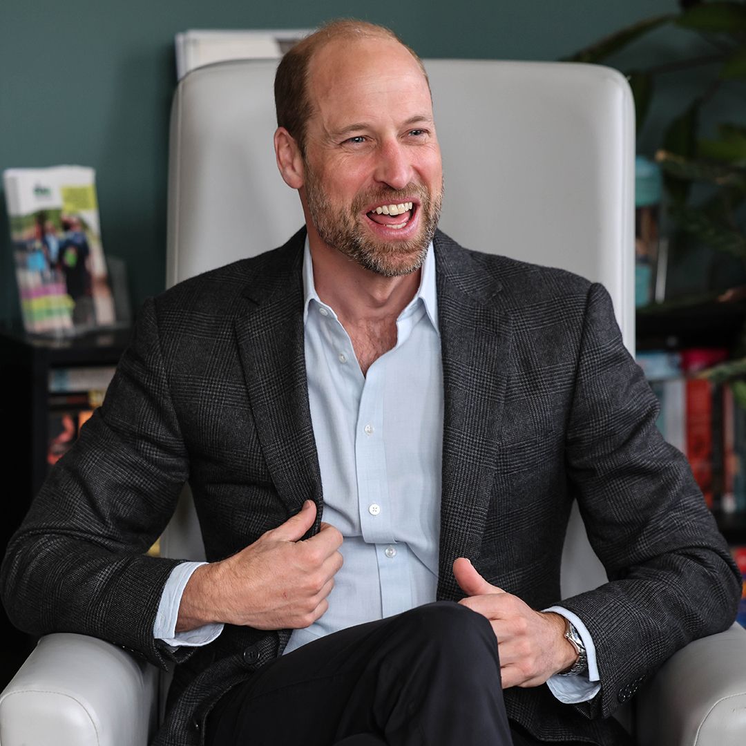 READING, ENGLAND - MARCH 5: Prince William, Prince of Wales reacts as he visits the Royal Berkshire Hospital on March 5, 2025 in Reading, England. The visit marks five years since the start of the pandemic and is highlighting the work of the charity which continues to help NHS staff, patients and local communities across the country. (Photo by Richard Pohle-WPA Pool/Getty Images)