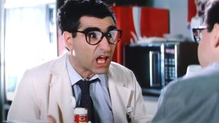 Eugene Levy freaks out in a deleted Ghostbusters II scene.