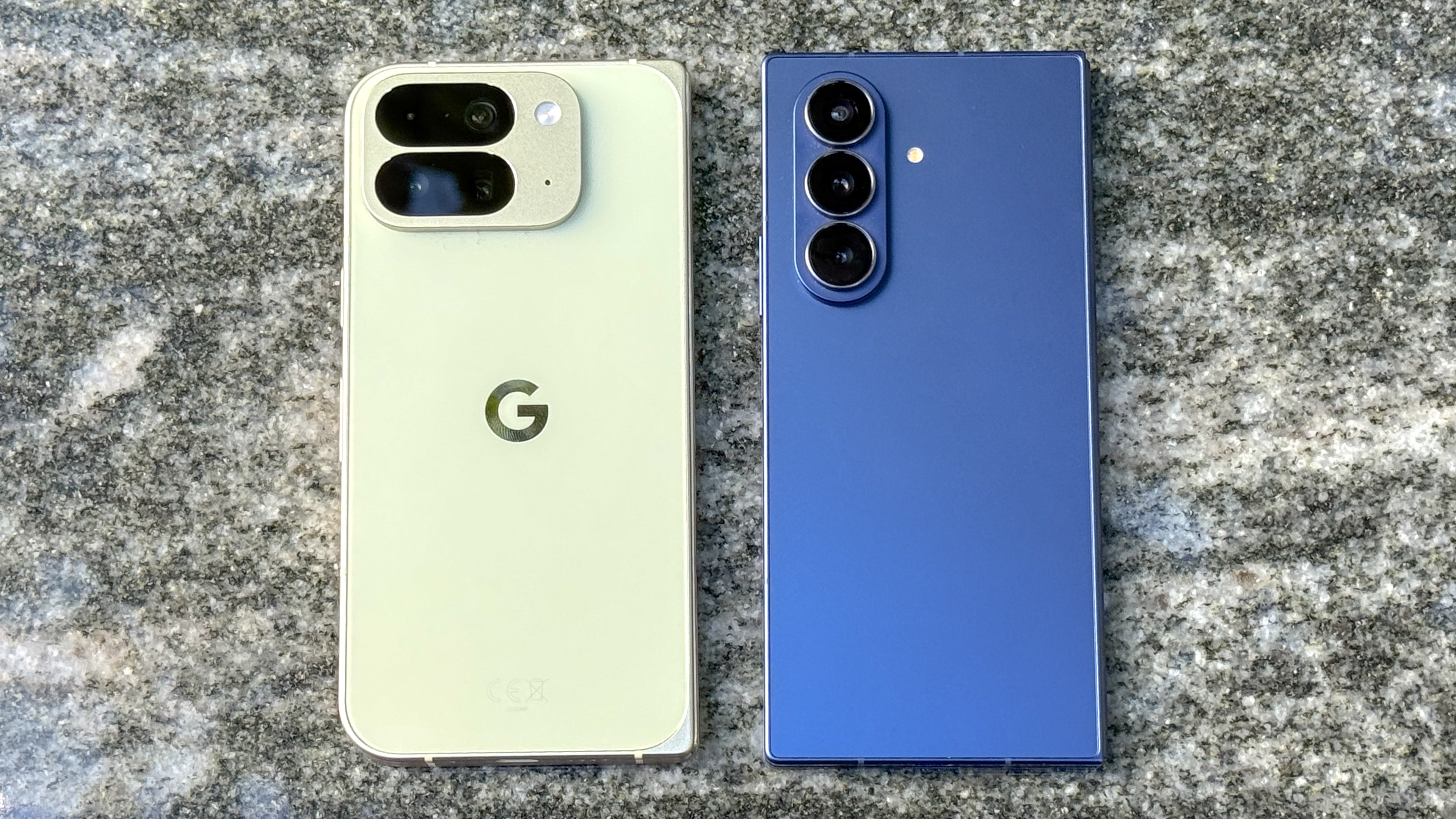 Pixel 10 Pro Fold shown in hand
