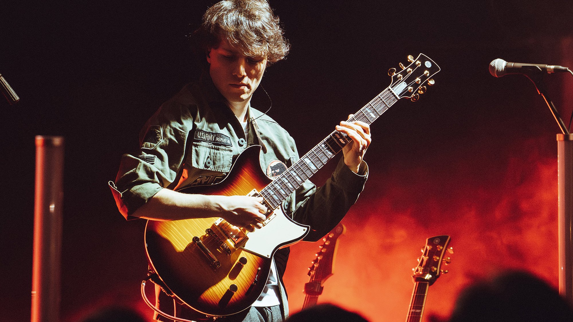 Matteo Mancuso performs live with his signature Yamaha Revstar