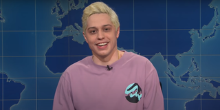 Pete Davidson on Saturday Night Live's Weekend Update