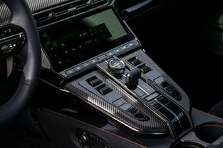 Aston Martin Vantage interior controls
