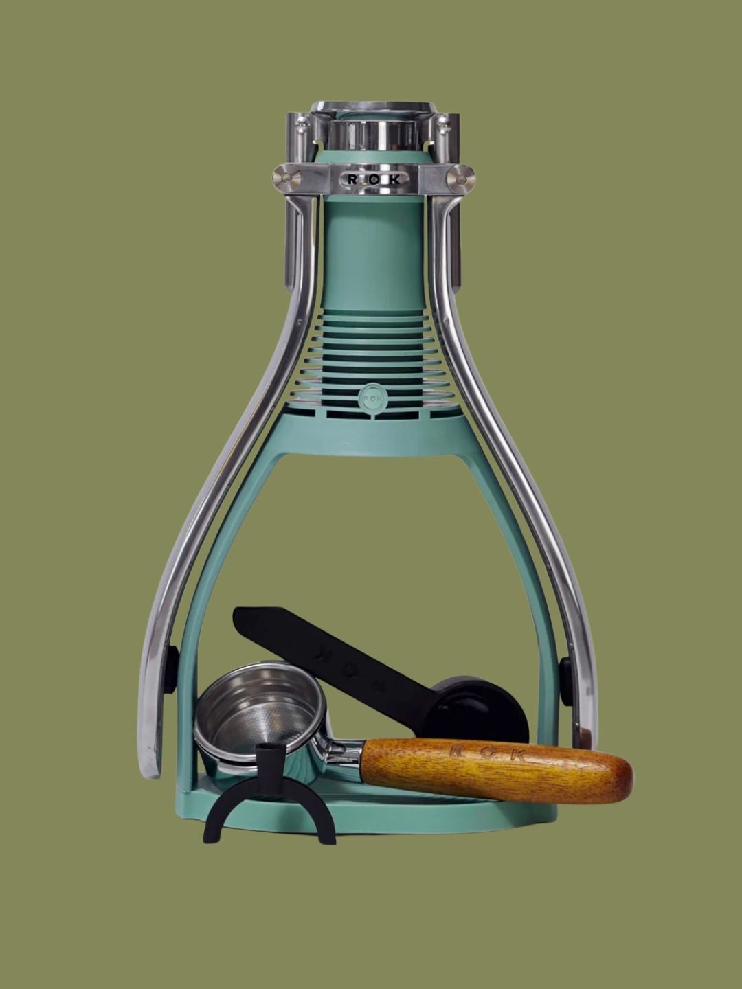 ROK Coffee, Presso Smartshot in Soft Teal