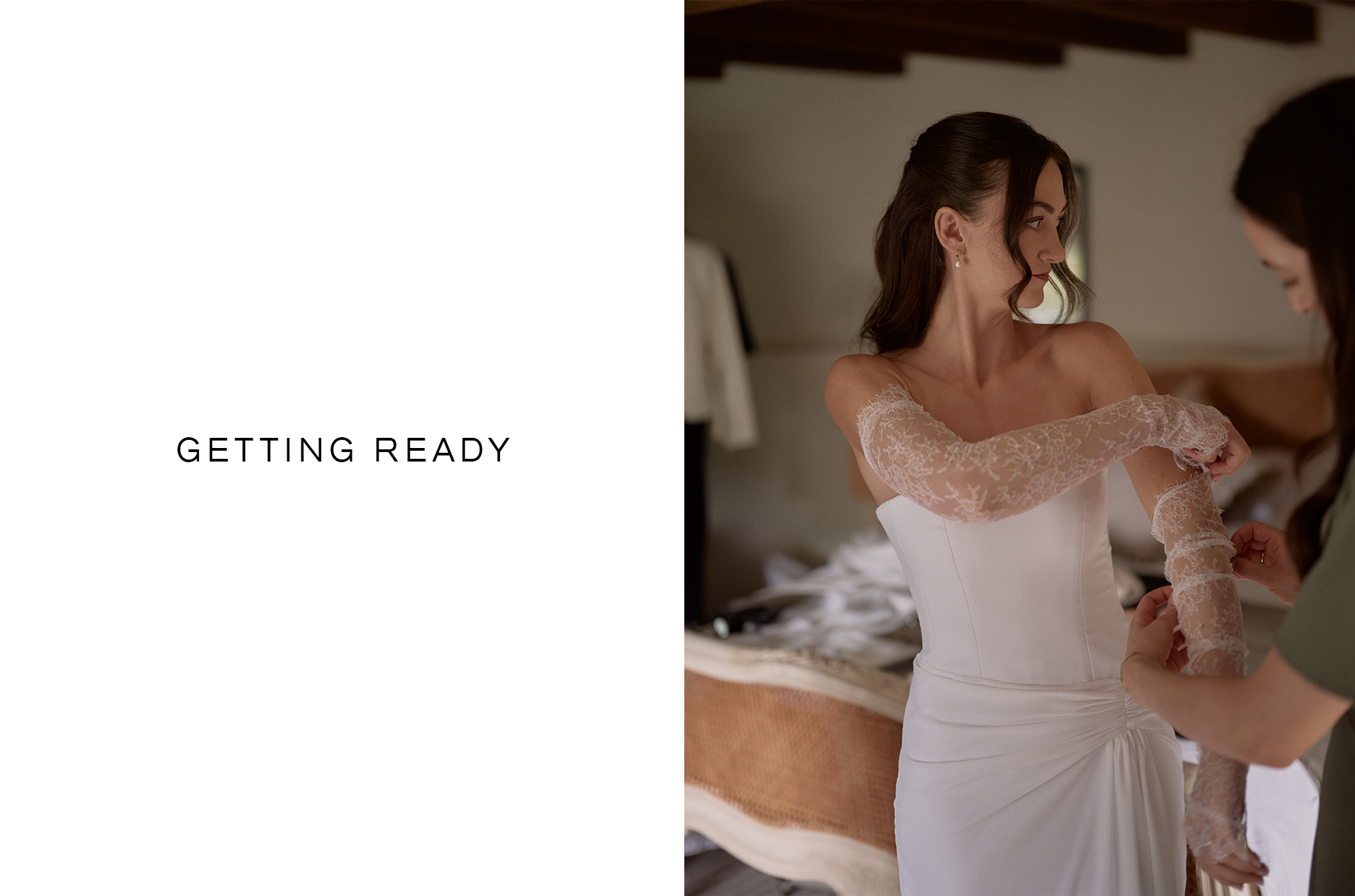 Who What Wear UK Weddings Alie &amp; Mike - Getting Ready