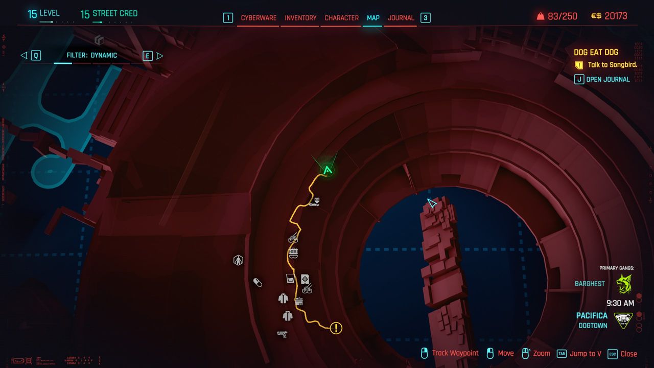 Cyberpunk 2077 1R-ONC-LAD photo locations