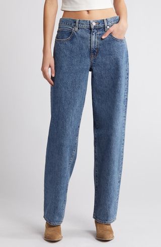 Tess Relaxed Fit Low Rise Organic Cotton Jeans