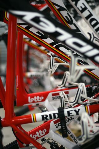 Ridley bikes ready for action