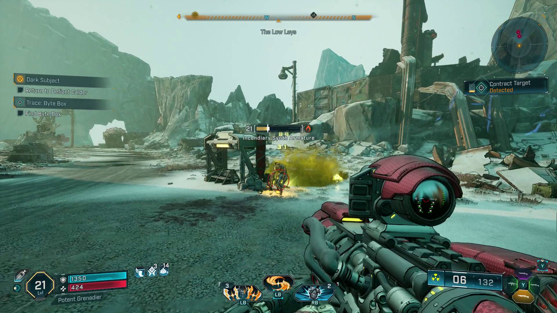 Borderlands 4 playing with increased 100 degree FOV on Xbox Series X