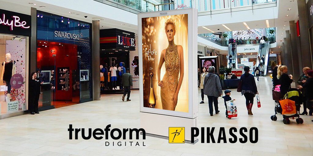 Trueform, Pikasso Sign DOOH Partnership