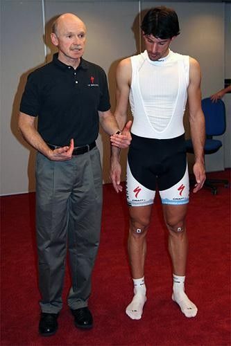 One way to determine if additional arch support is needed is to get the rider to stand on one leg...