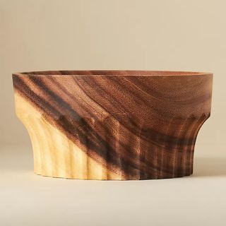 Wood Serving Bowl