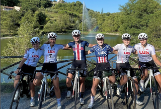 LUX Cycling women at Giro Toscana International Femminile