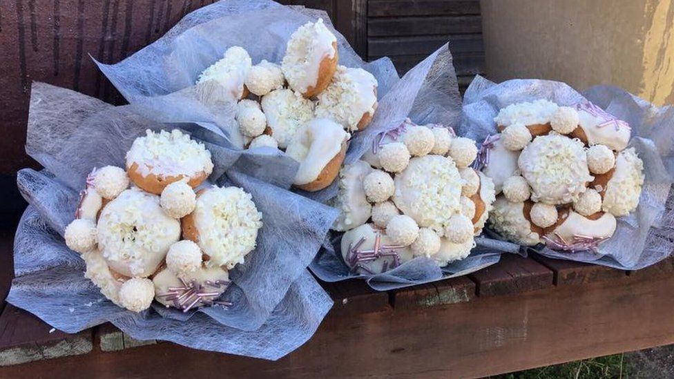 Doughnut Flowers