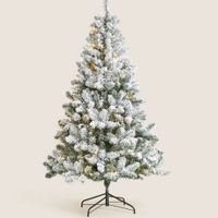 6ft Pre-lit Snowy Tree: £89