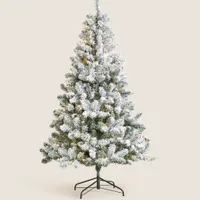 6ft Pre-lit Snowy Tree: was £89, now  £71.20 | Marks &amp; Spencer