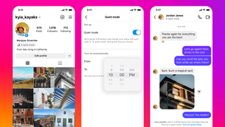 Instagram's Quiet Mode feature