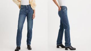 501 mid blue original jeans