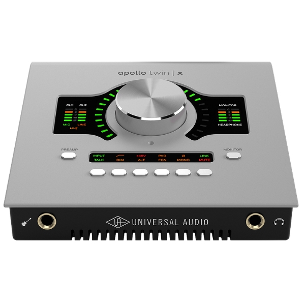 A Universal Audio Apollo Twin X audio interface