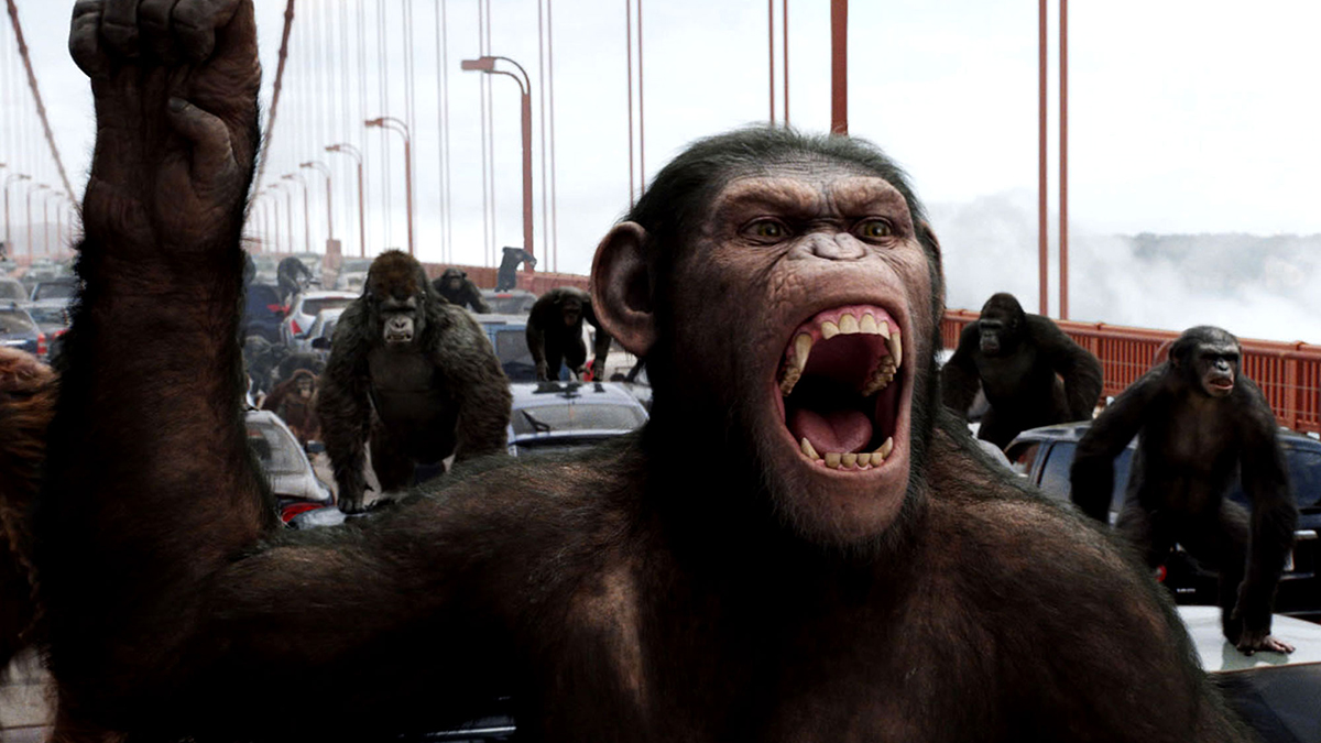 Caesar from the Planet of the Apes reboot