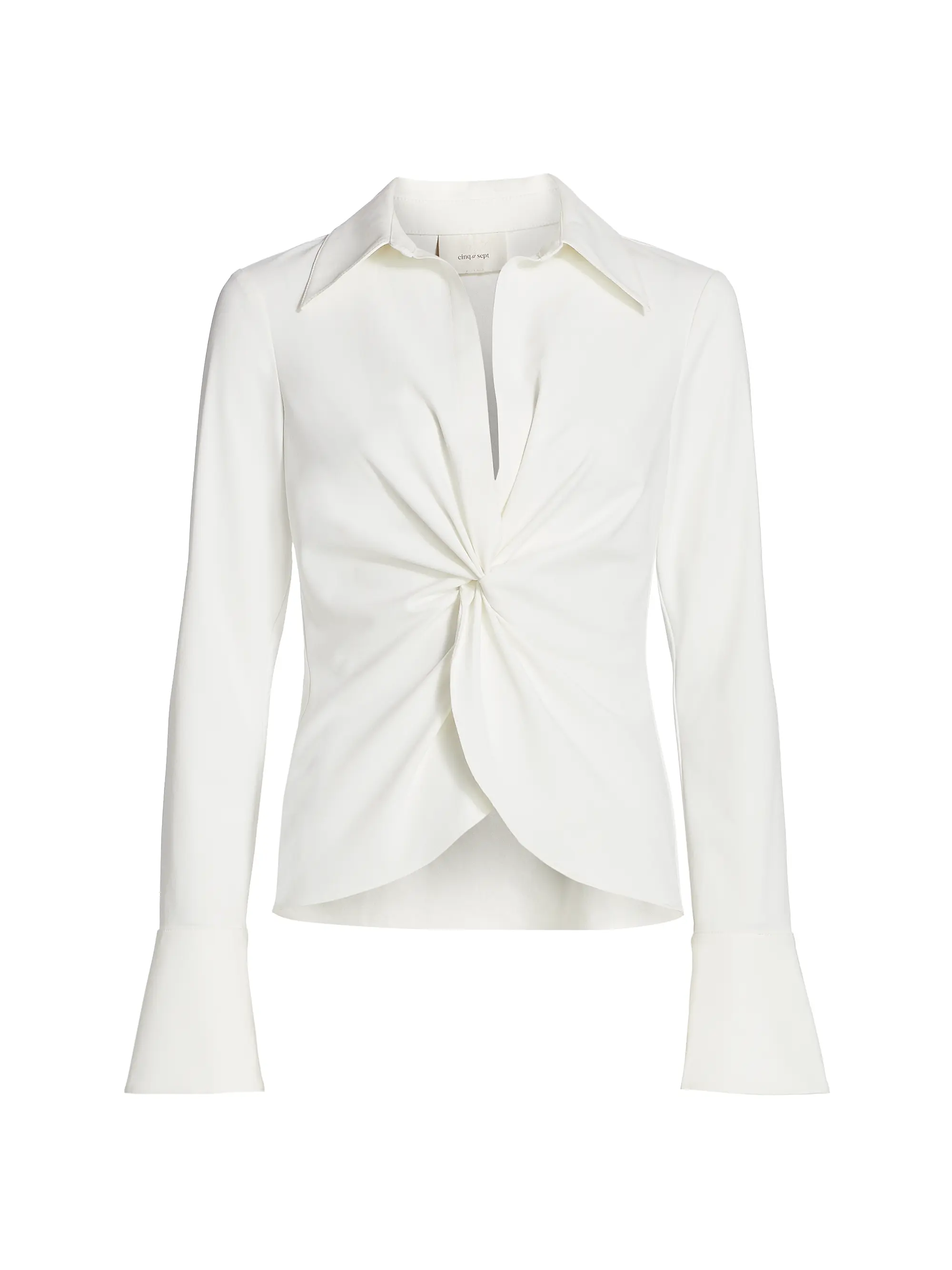 Mckenna Twist-Front Blouse