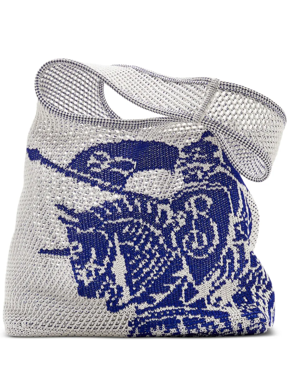 Equestrian Knight Crochet-Knit Bag | One Size