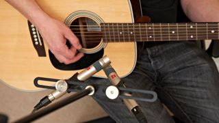 recording acoustic guitar
