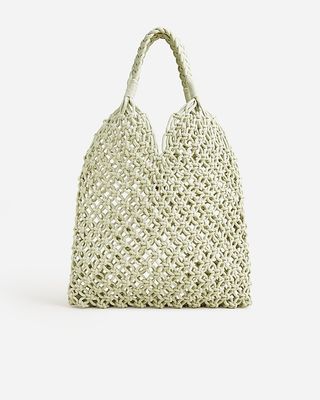 Cadiz Hand-Knotted Rope Tote