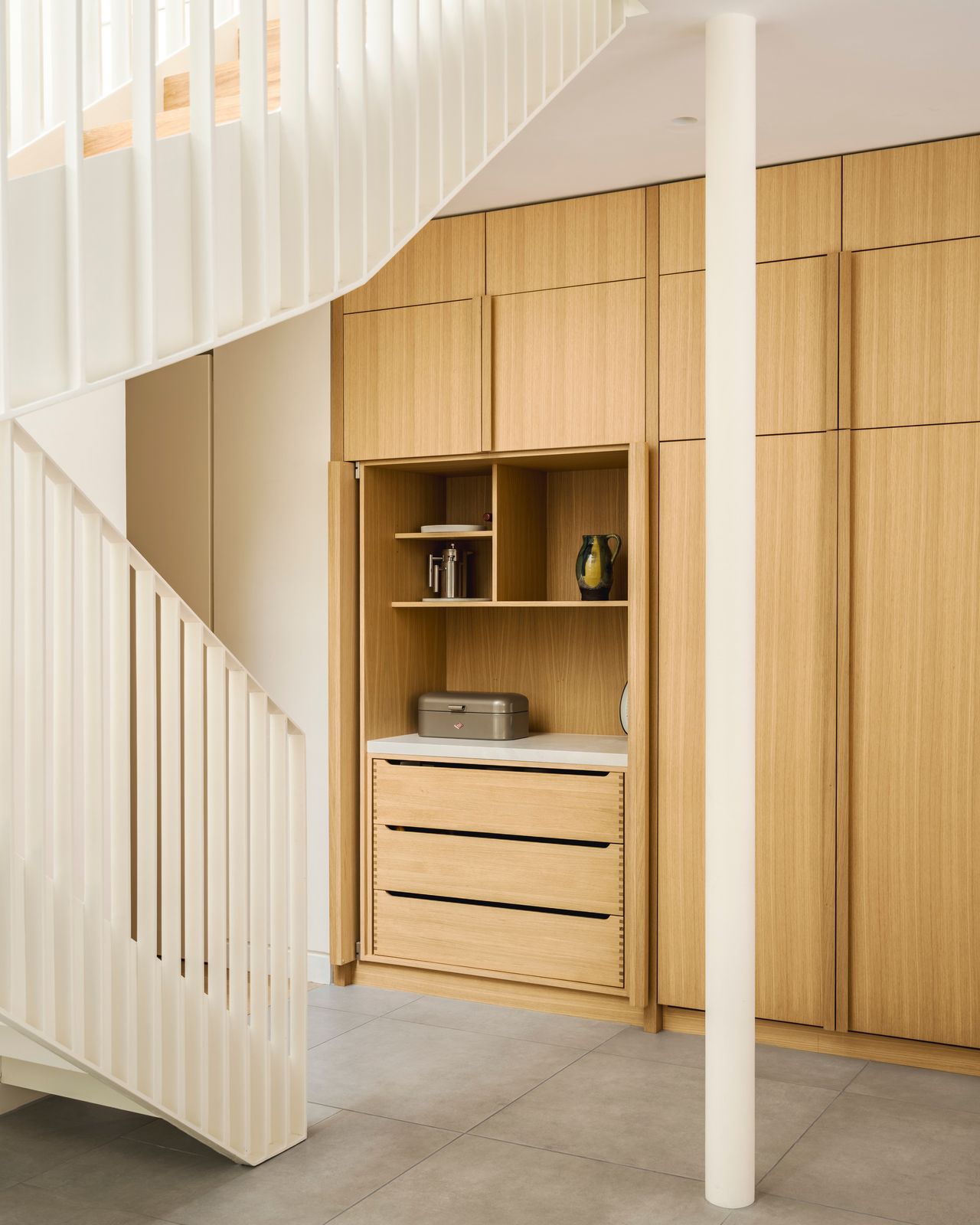Interior details of the new extension