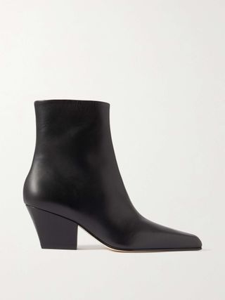 Jane Leather Ankle Boots