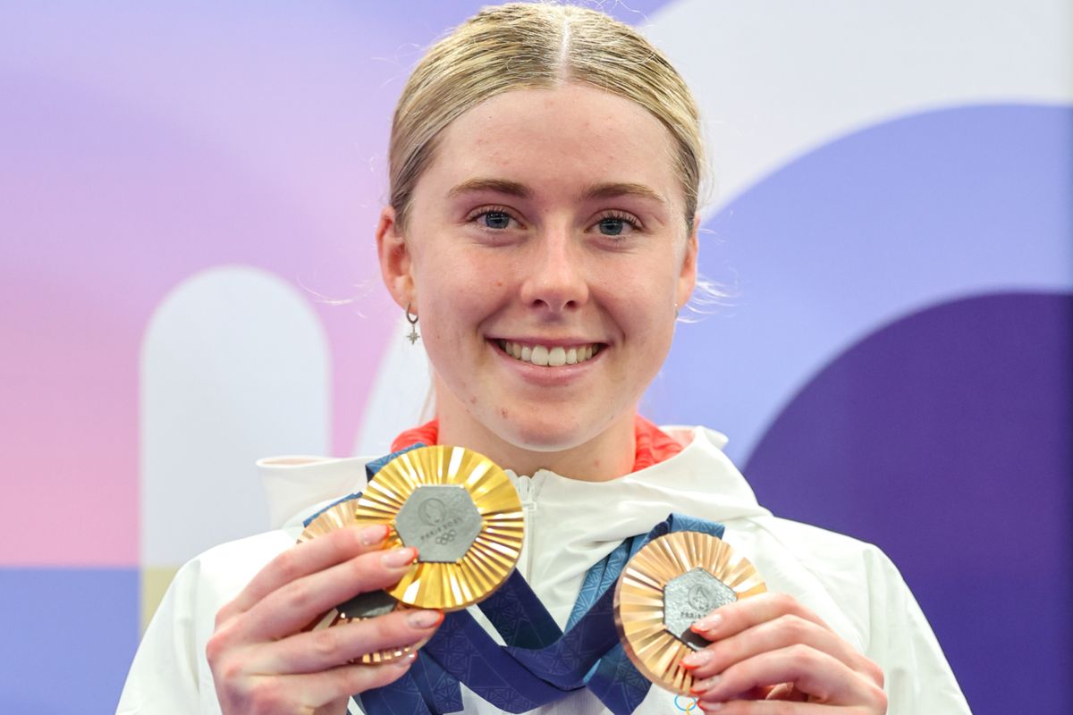 ‘Well-known individual’ Emma Finucane makes historic previous with three medals at Paris Olympics