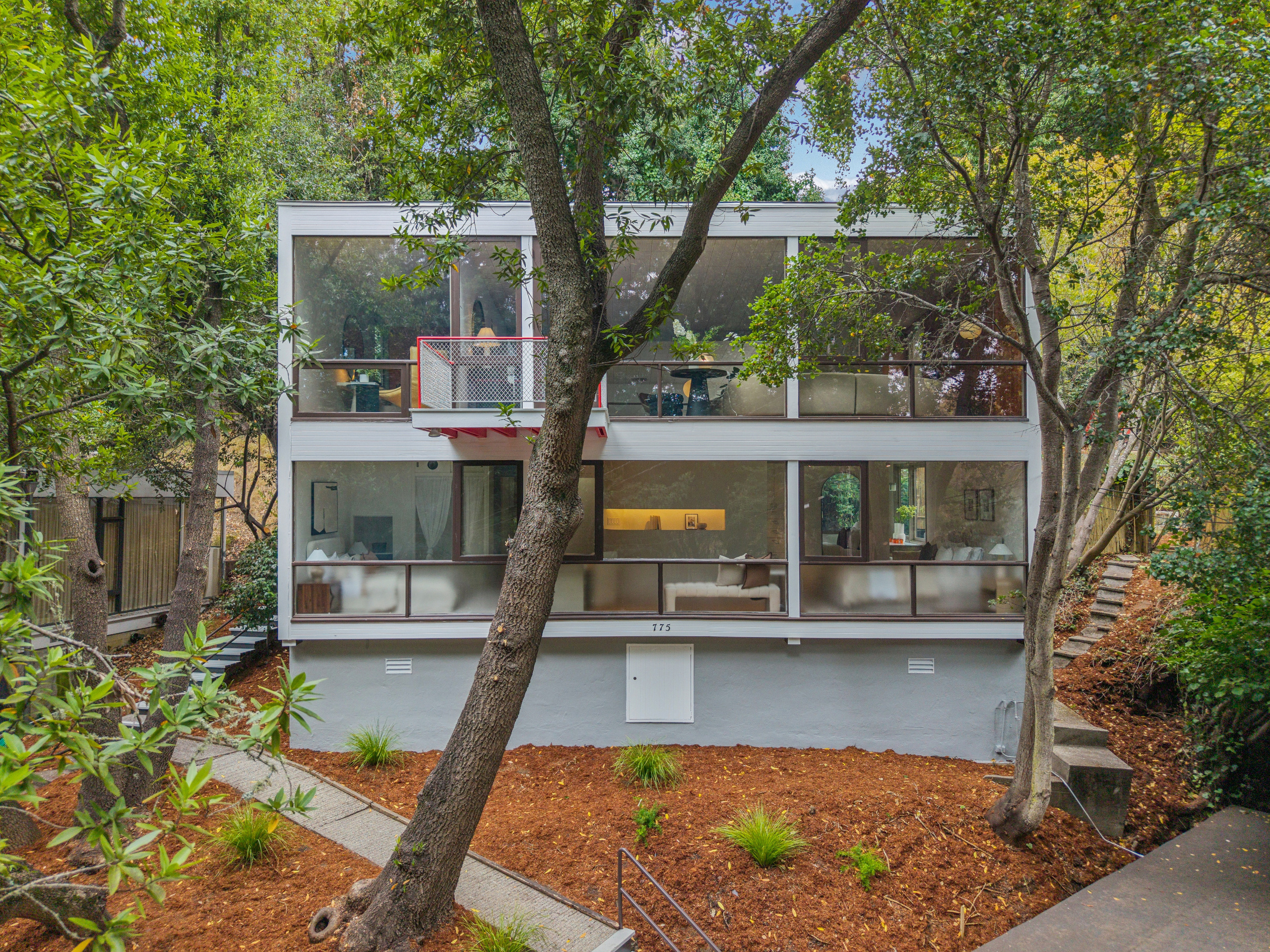 Front facade, Kip House