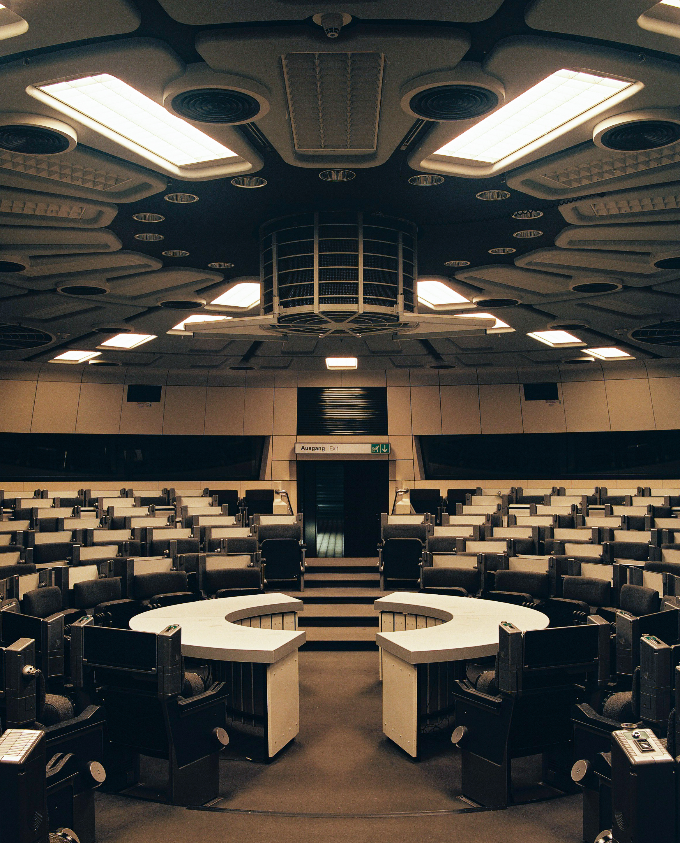 ICC Berlin postmodern interiors in Germany