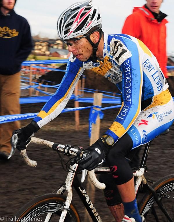 Multi-time collegiate mountain bike champion Rotem Ishay (Fort Lewis College) finished 9th in the Division 1 'cross championship.