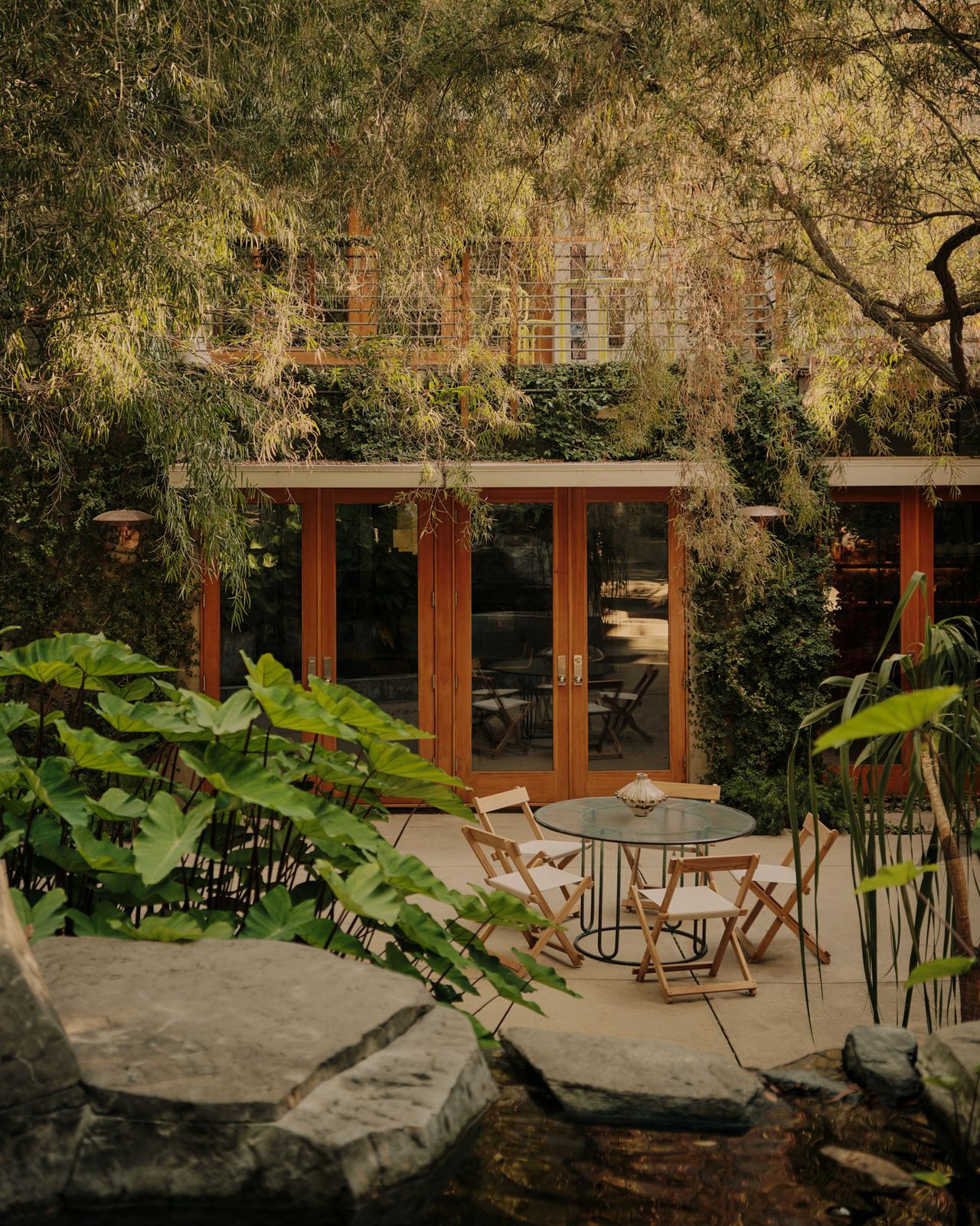 exterior of hollywood home