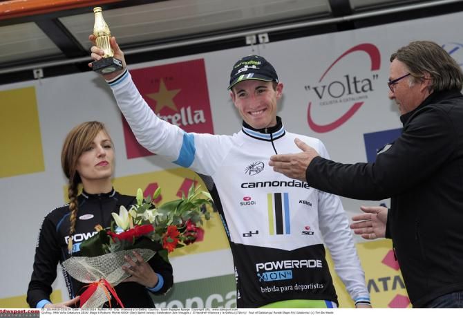 Michel Koch (Cannondale) also leads the intermediate sprint classification