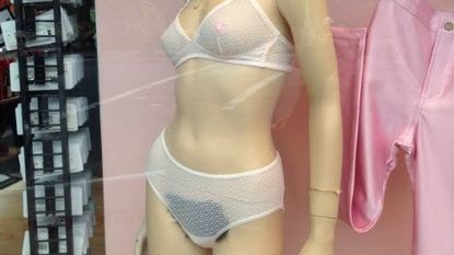 Mannequin with Pubic Hair