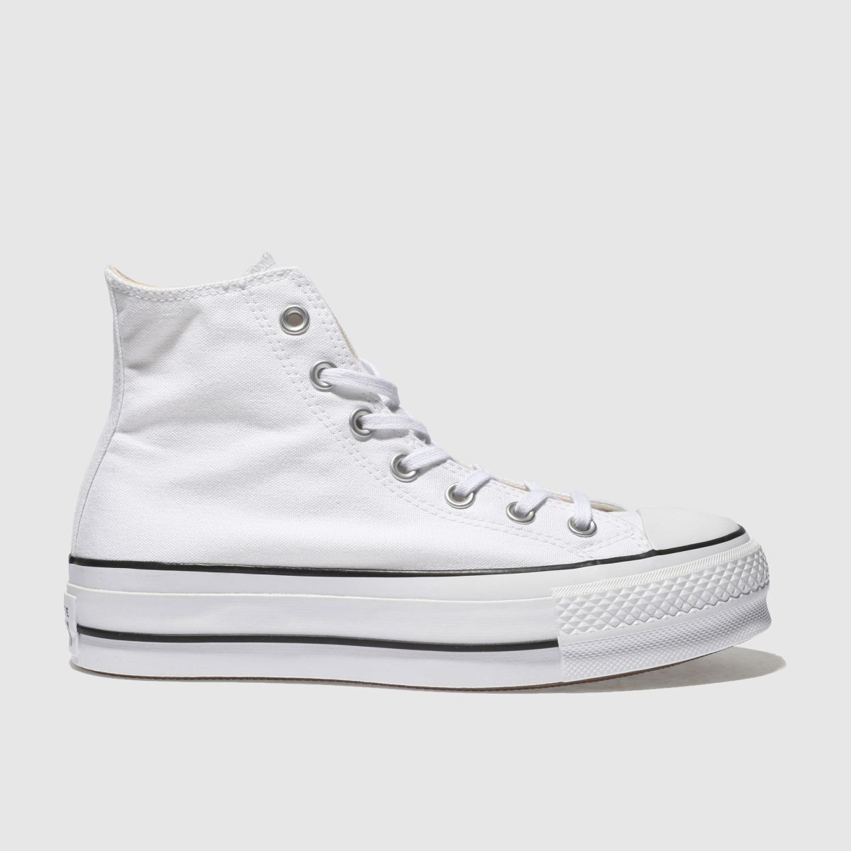 Converse All Star Lift Hi in White 