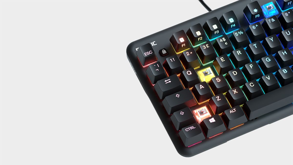 Fnatic Ministreak gaming keyboard