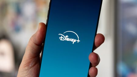 Disney+ on an iPhone 16 Pro Max