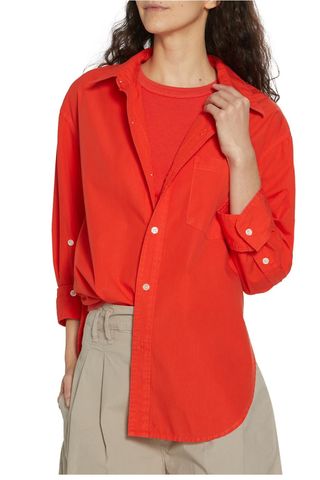 Citizens of Humanity Kayla Cotton Button-Front Shirt 