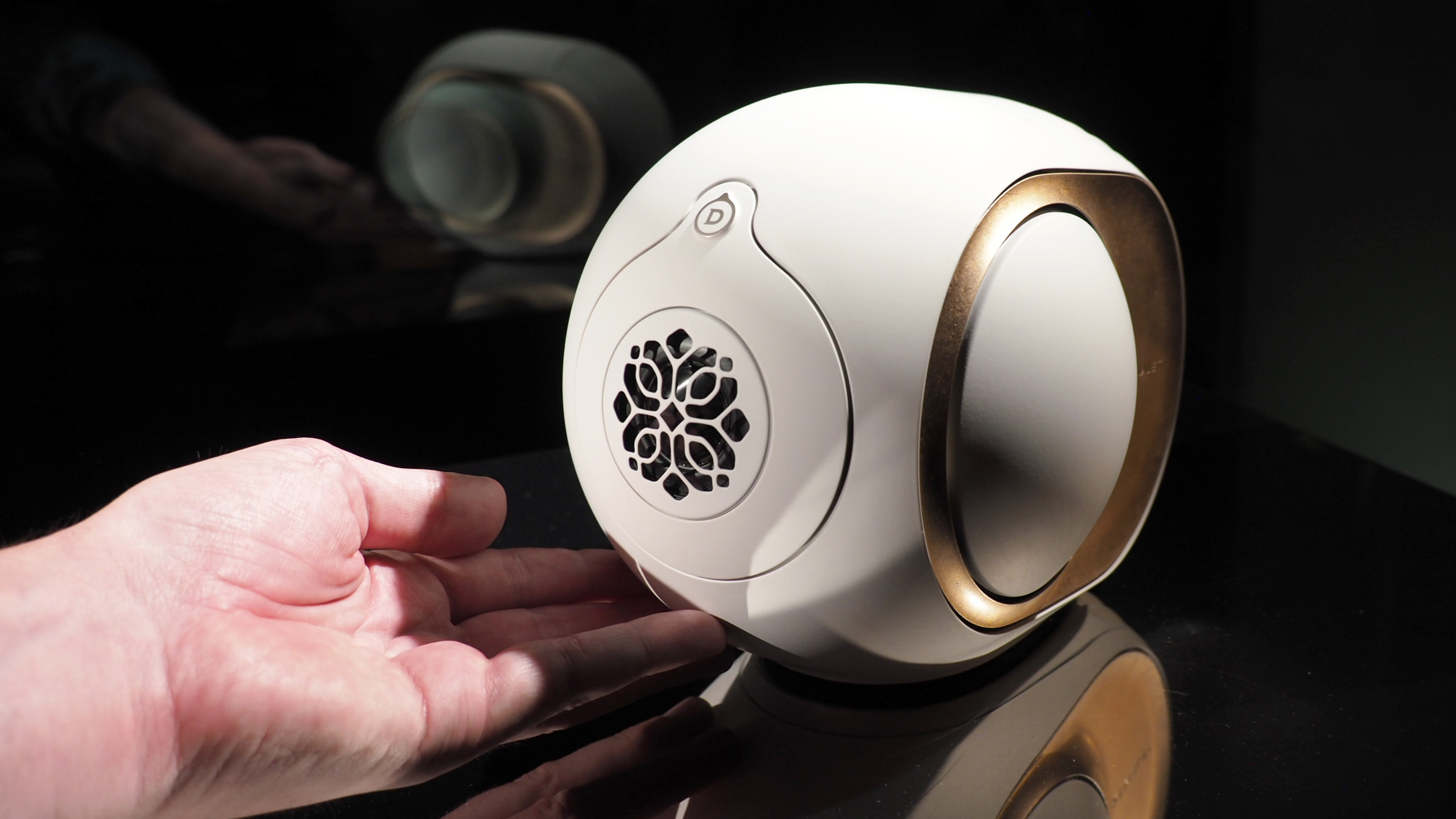 Devialet Phantom Ultimate 98dB at a preview event in Paris