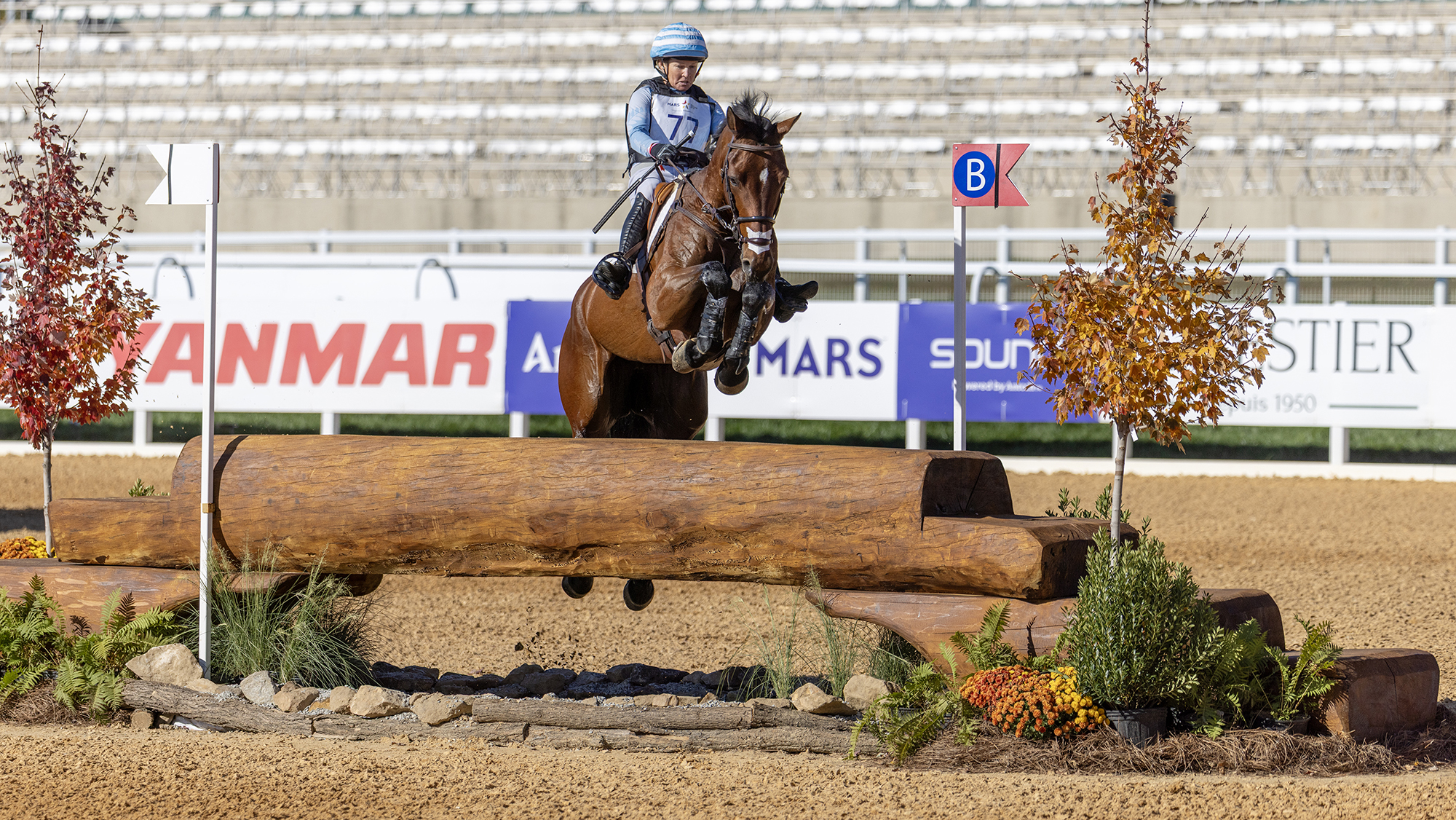Maryland 5 Star cross-country course: Jonelle Price and Chilli&rsquo;s Midnight Star