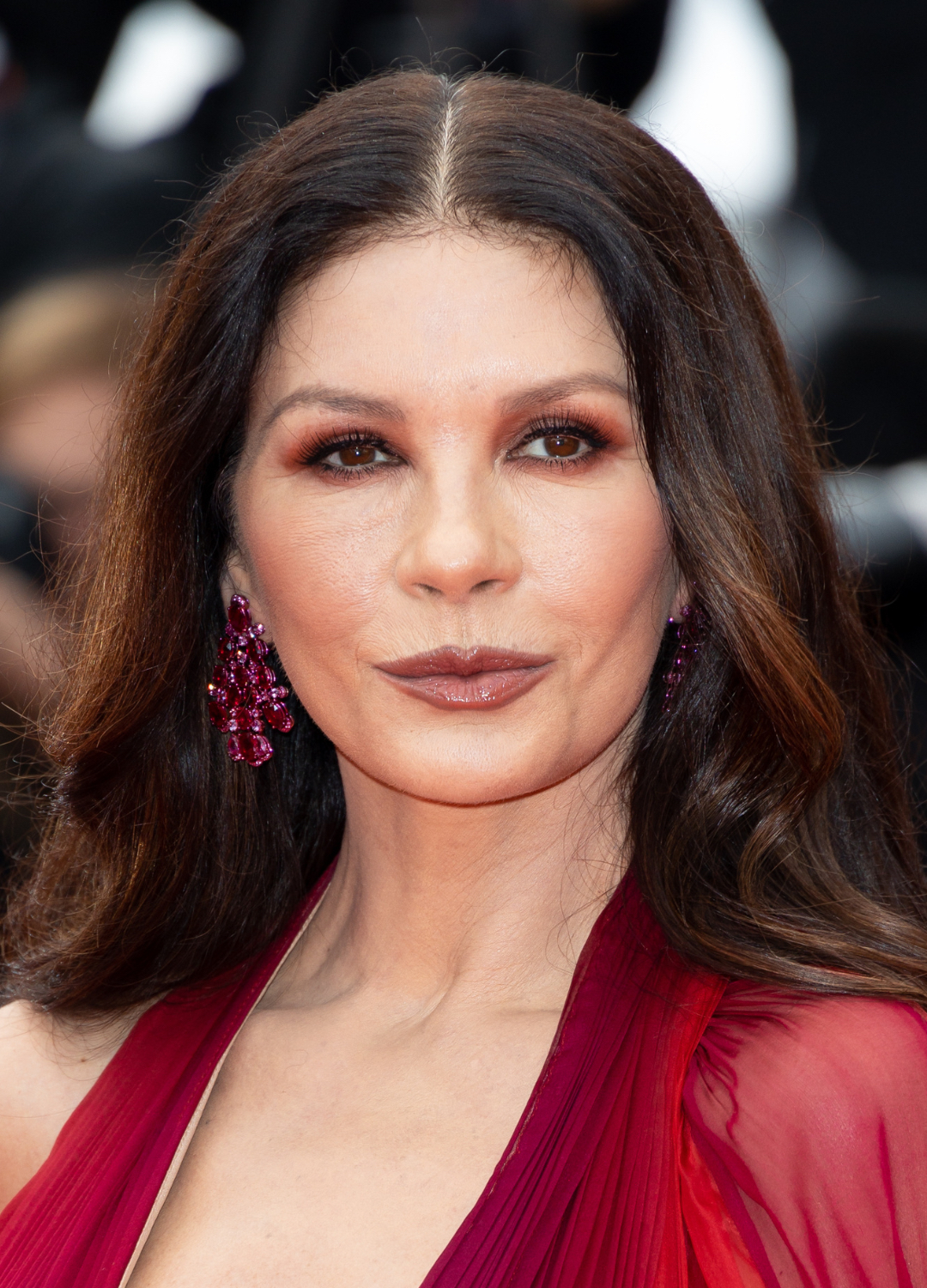 Catherine Zeta-Jones attends the "Jeanne du Barry" Screening & opening ceremony red carpet at the 76th annual Cannes film festival at Palais des Festivals on May 16, 2023 in Cannes, France