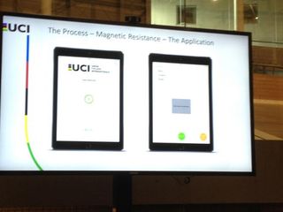 The UCI uses an Apple iPad with special software used to detect mechanical doping