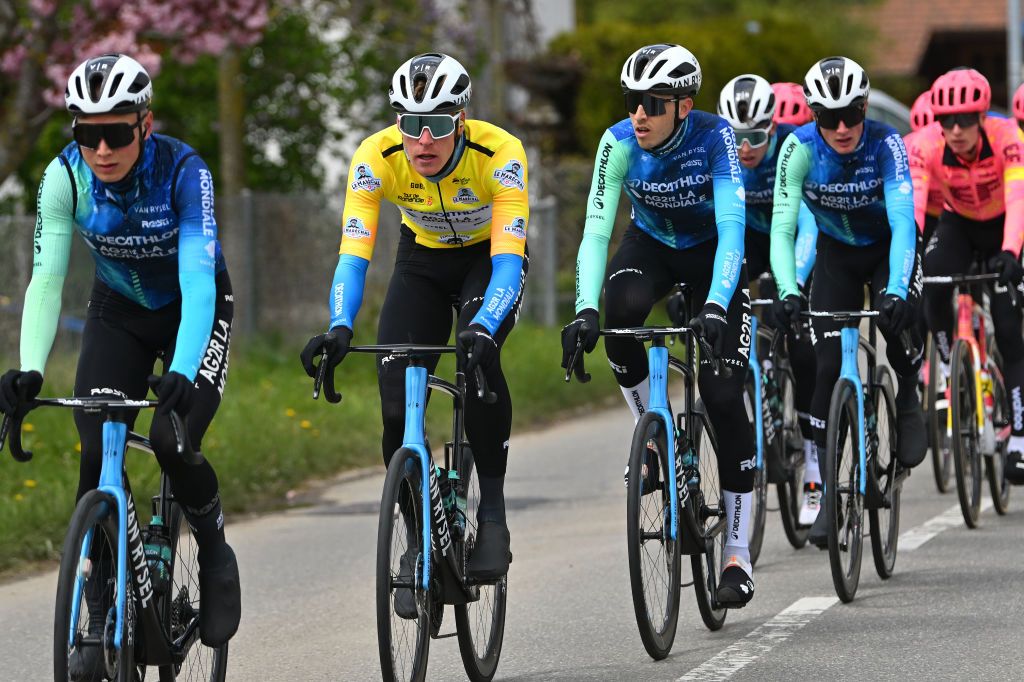 Race leader Dorion Godon (Decathlon-AG2R)